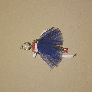 Vineyard Haven Red White and Blue Dancer Pendant